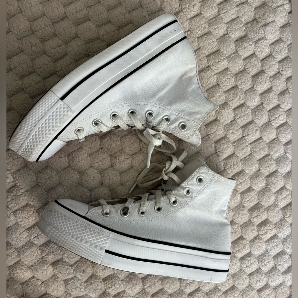 Converse chuck taylor all star platform high top sneakers